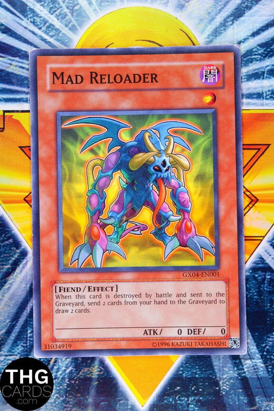 Mad Reloader GX04-EN001 Super Rare Yugioh Card