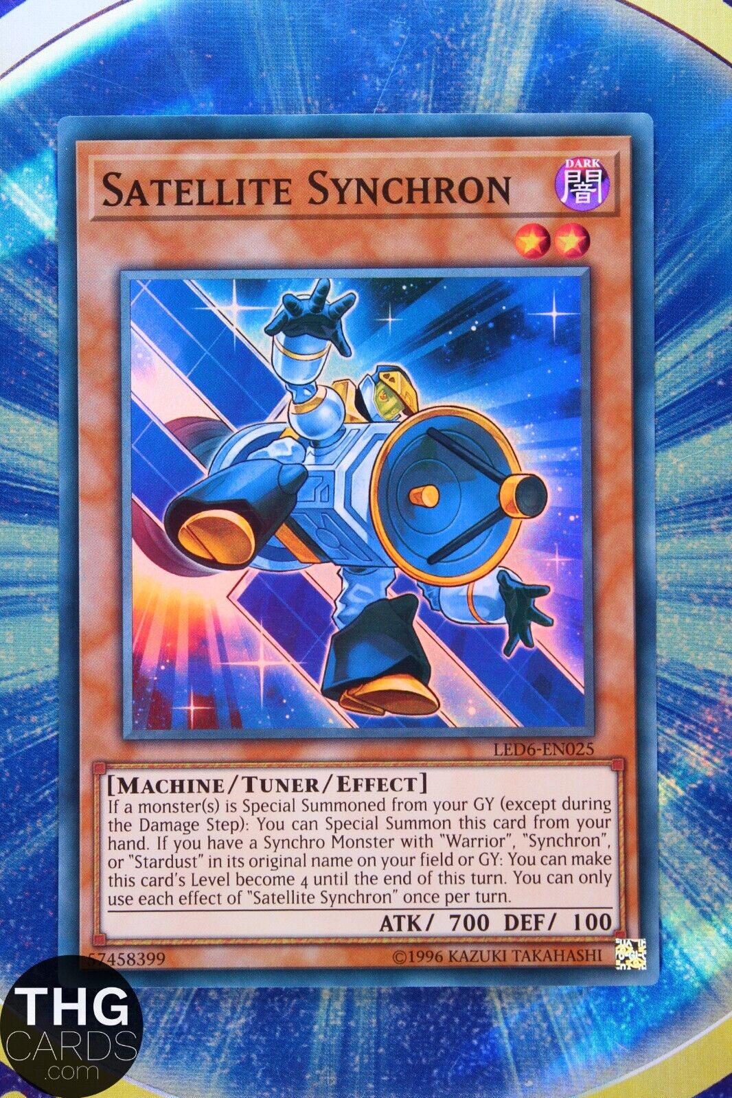 Satellite Synchron LED6-EN025 Super Rare Yugioh Card