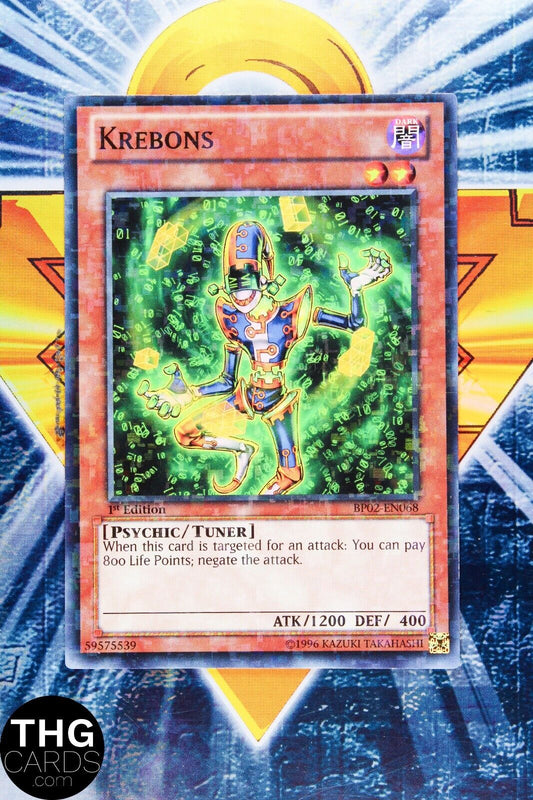 Krebons BP02-EN068 1st Edition Mosaic Rare Yugioh Card