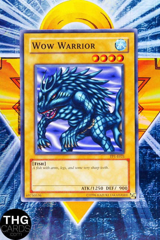 Wow Warrior TP1-E021 Common Yugioh Card