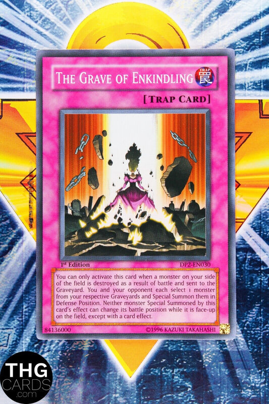 The Grace of Enkindling DP2-EN030 1st Edition Super Rare Yugioh Card