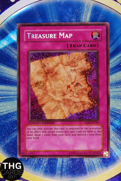 Treasure Map DPK-ENSE2 Secret Rare Yugioh Card Promo