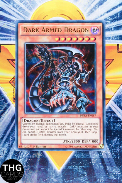 Dark Armed Dragon DUSA-EN067 1st Edition Ultra Rare Yugioh Card
