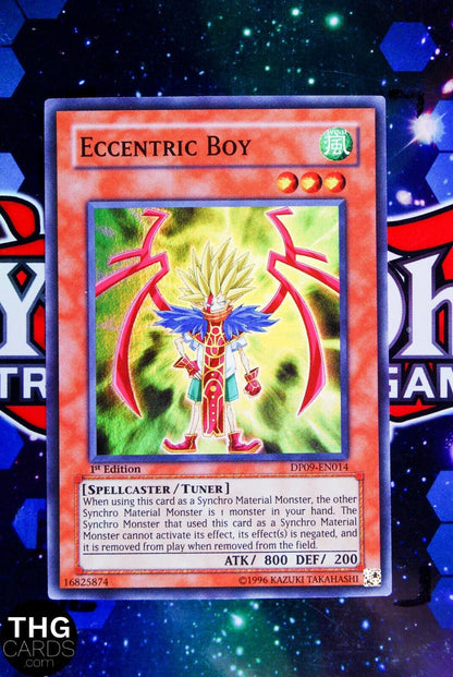 Eccentric Boy DP09-EN014 1st Edition Super Rare Yugioh Card