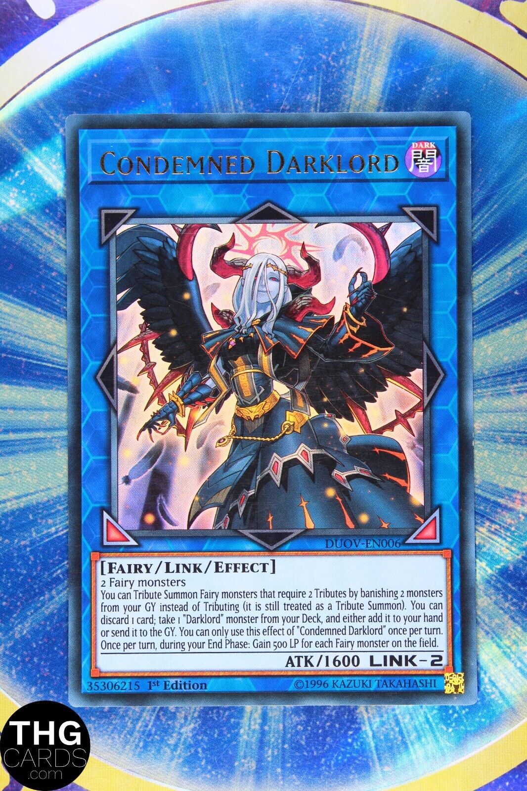 D/D/D Abyss King Gilgamesh DUOV-EN004 1st Edition Ultra Rare Yugioh Card