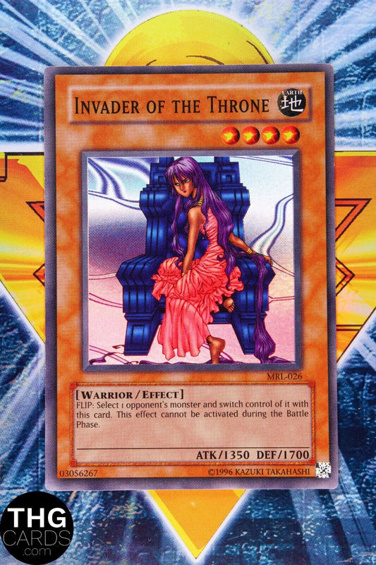 Invader of the Throne MRL-026 Super Rare Yugioh Card