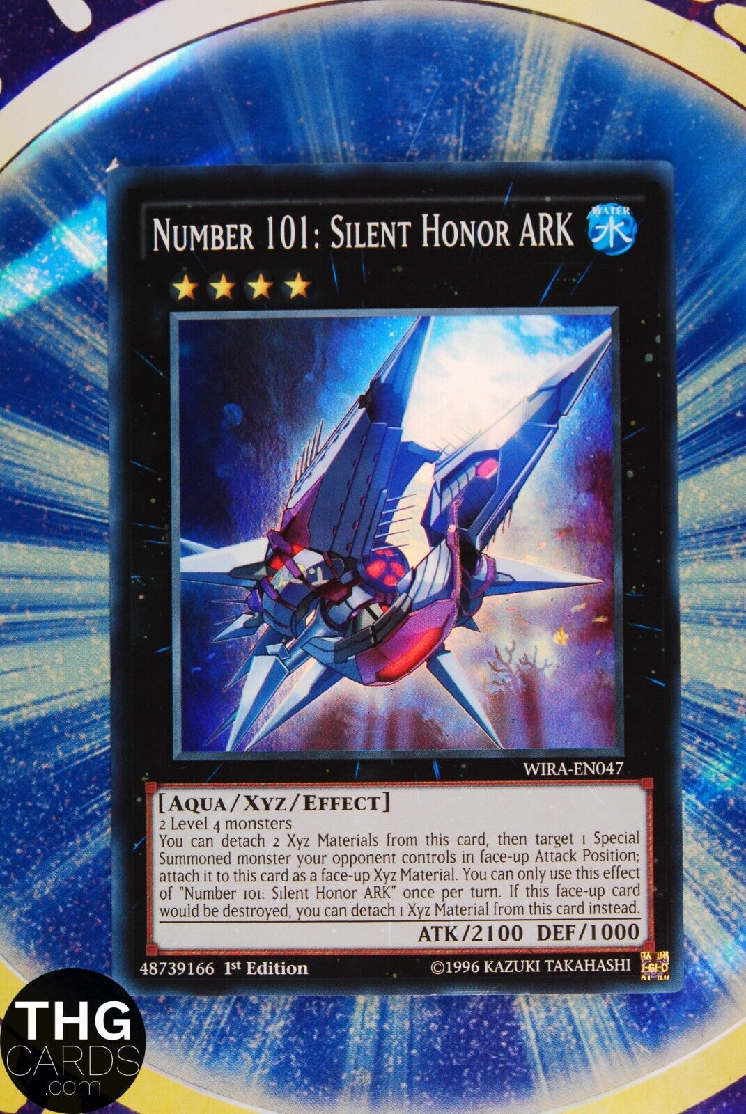 Number 101: Silent Honor ARK WIRA-EN047 1st Edition Super Rare Yugioh Card 2