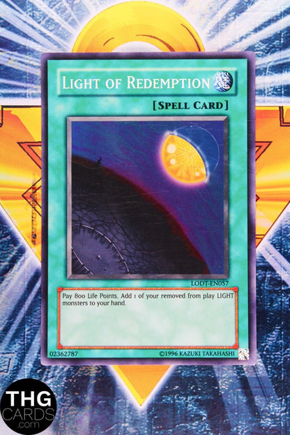 Light of the Redemption LODT-EN057 Super Rare Yugioh Card