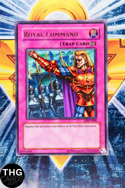 Royal Command LON-E080 Ultra Rare Yugioh Card