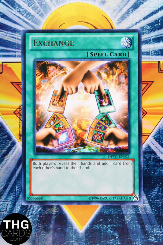 Exchange DPYG-EN021 Rare Yugioh Card