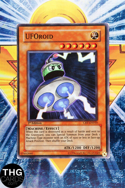 UFOroid CRV-EN010 1st Edition Super Rare Yugioh Card 3