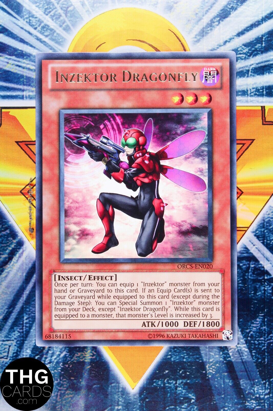 Inzektor Dragonfly ORCS-EN020 Rare Yugioh Card