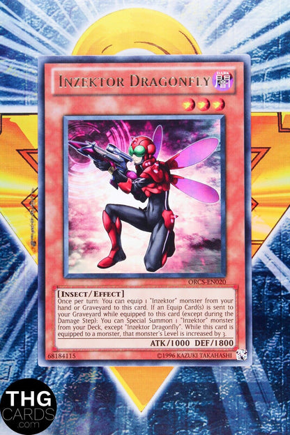 Inzektor Dragonfly ORCS-EN020 Rare Yugioh Card