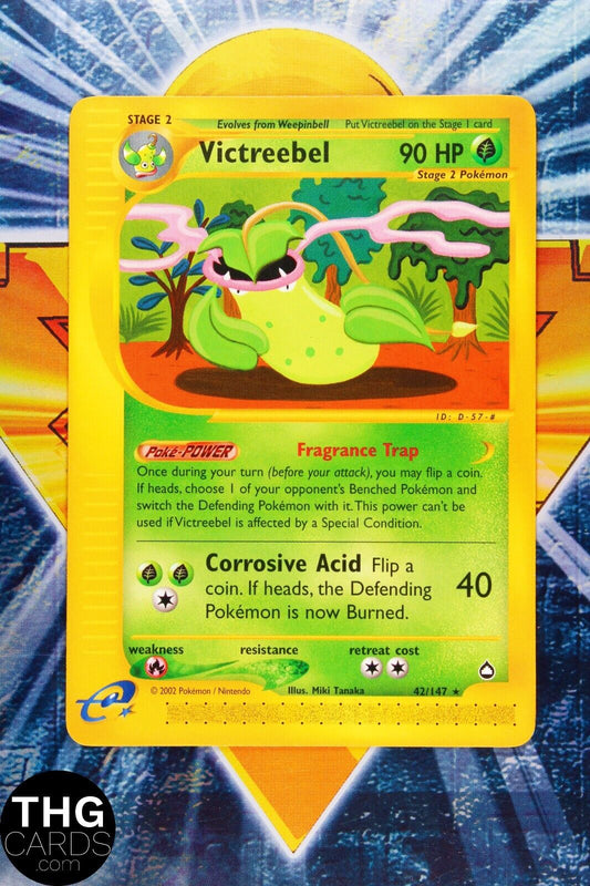 Victreebel 42/147 Non Holo Rare Aquapolis Pokemon Card