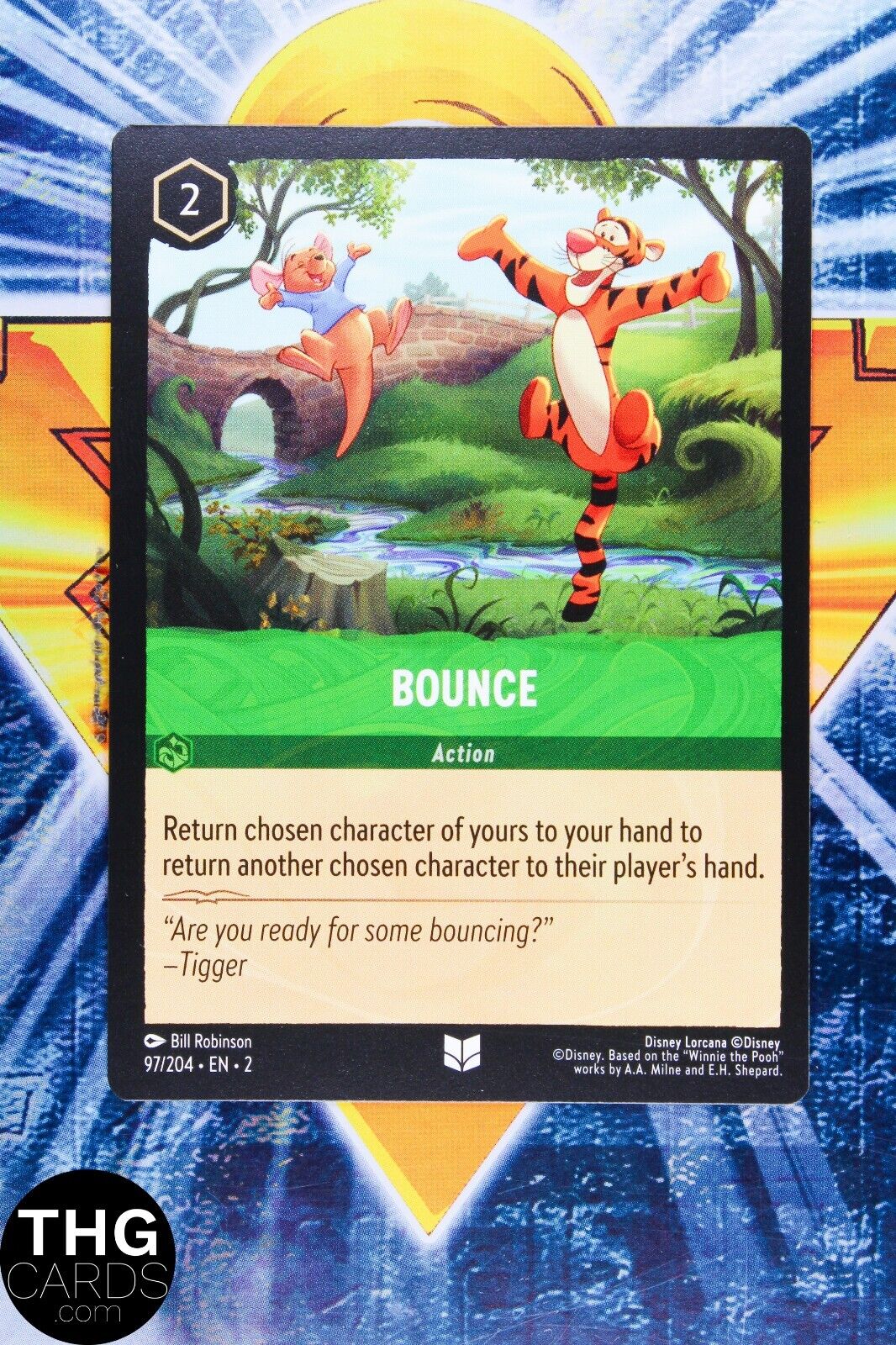 Bounce 97/204 Uncommon Lorcana Rise of Floodborn Card