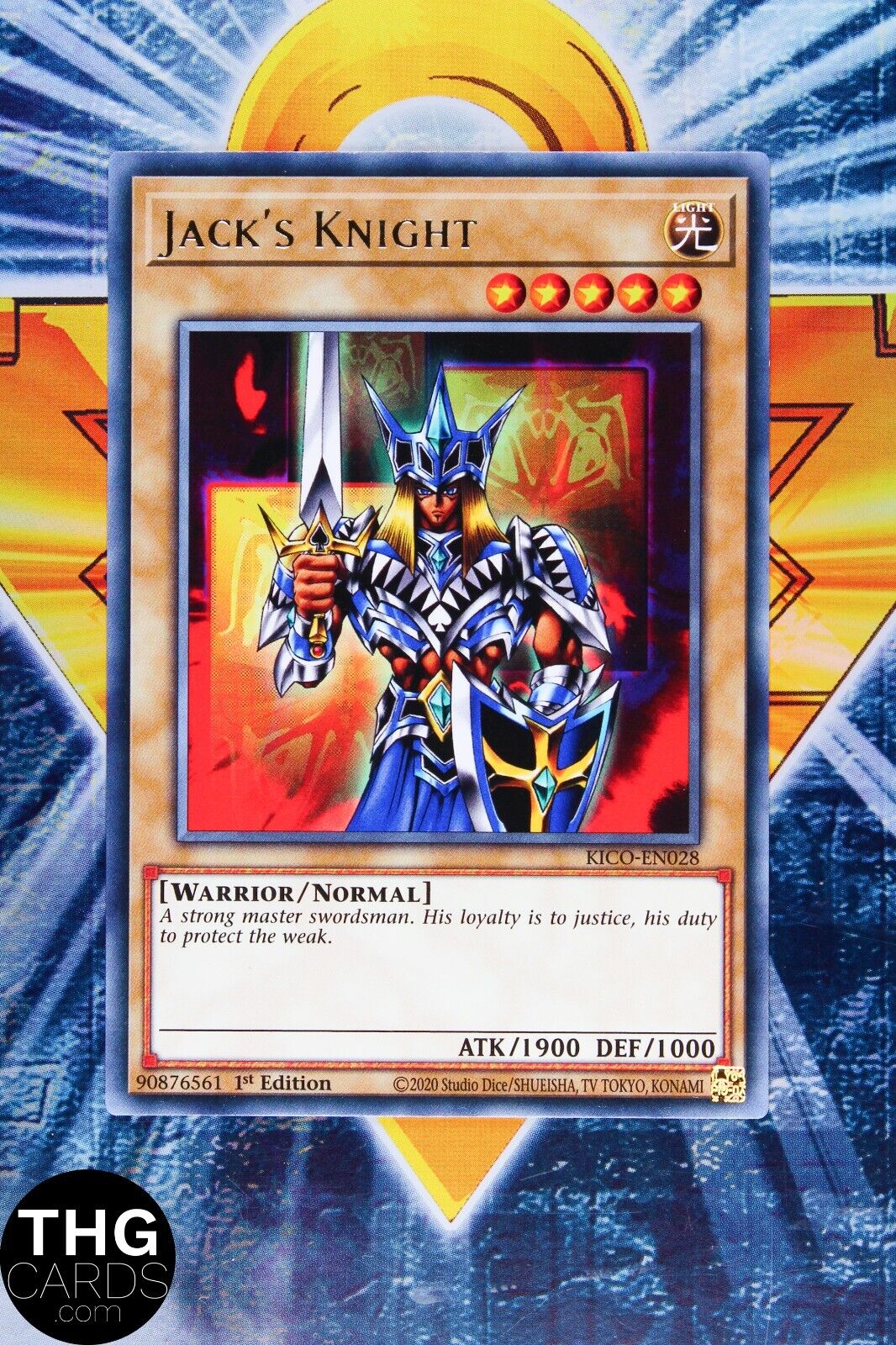 Jack's Knight KICO-EN028 1st Edition Rare Yugioh Card Playset