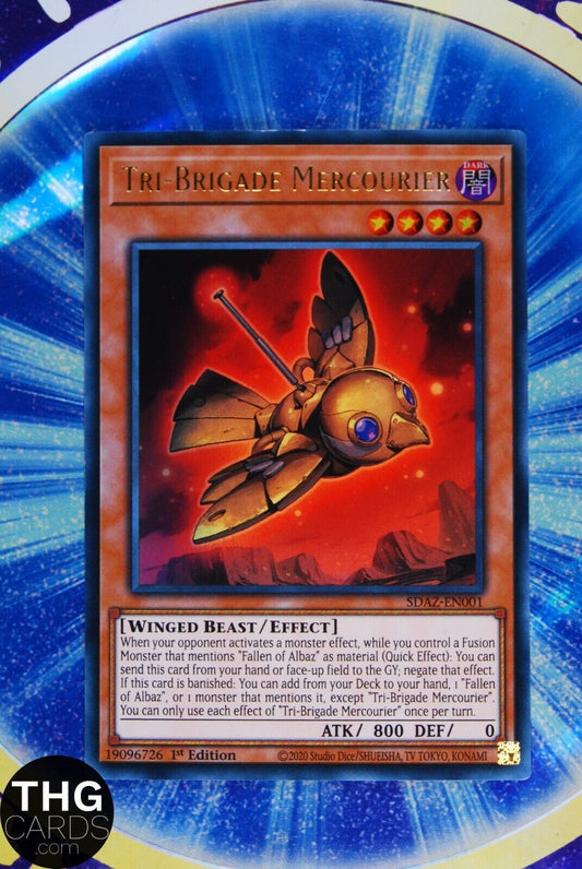 The Golden Swordsoul SDAZ-EN003 1st Edition Ultra Rare Yugioh Card