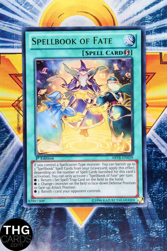 Spellbook of Fate ABYR-EN059 1st Edition Ultra Rare Yugioh Card