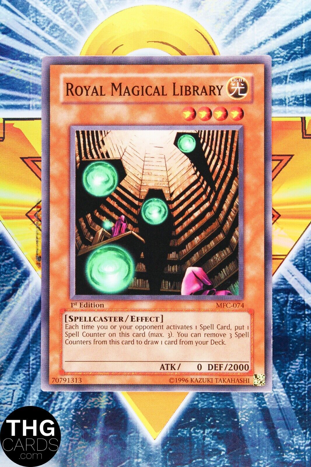 Royal Magical Library MFC-074 1st Edition Common Yugioh Card