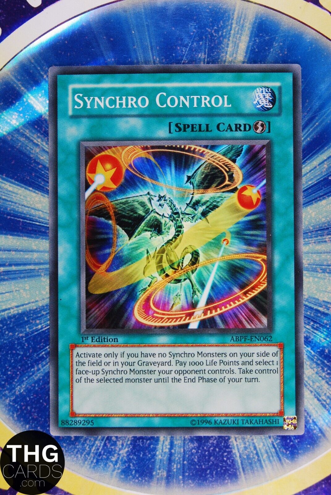 Synchro Control ABPF-EN062 1st Edition Super Rare Yugioh Card