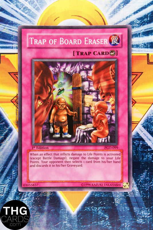 Trap of Board Eraser PGD-099 1st Edition Super Rare Yugioh Card 1