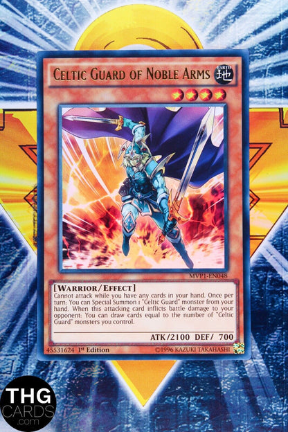 Celtic Guard Of Noble Arms MVP1-EN048 1st Edition Ultra Rare Yugioh Card