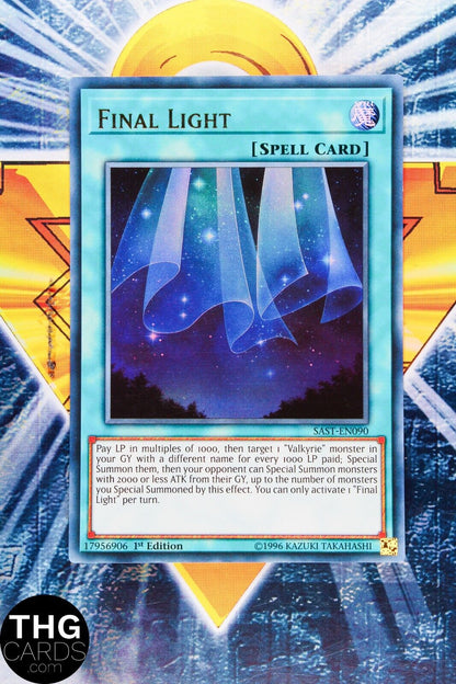 Final Light SAST-EN090 1st Edition Ultra Rare Yugioh Card