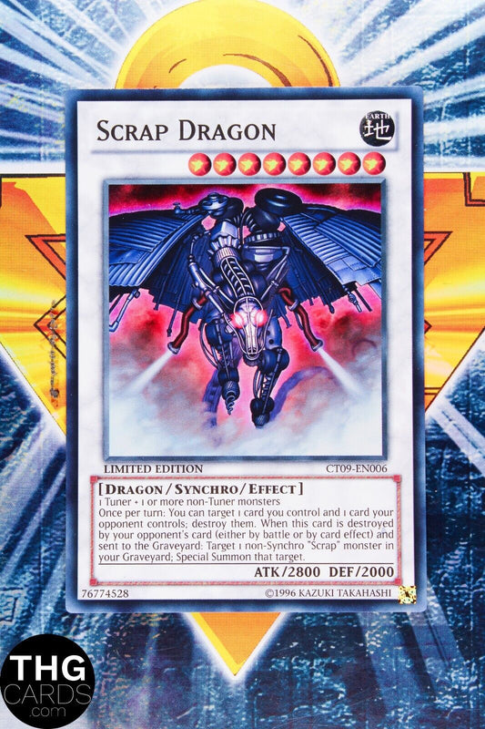 Scrap Dragon CT09-EN006 Super Rare Yugioh Card