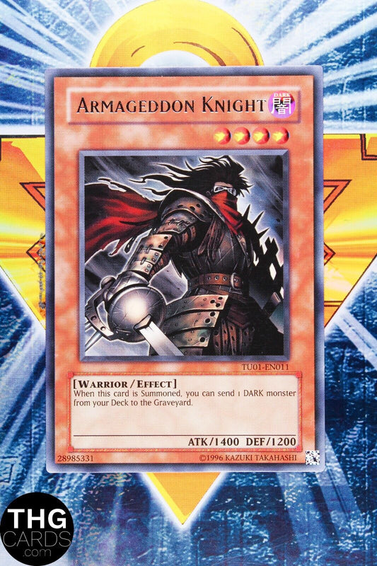 Armageddon Knight TU01-EN011 Rare Yugioh Card