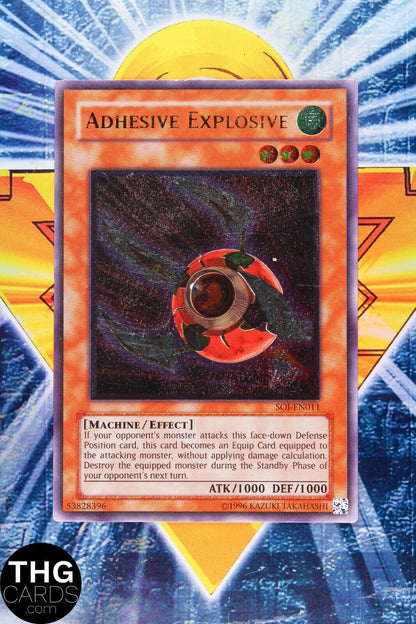 Adhesive Explosive SOI-EN011 Ultimate Rare Yugioh Card