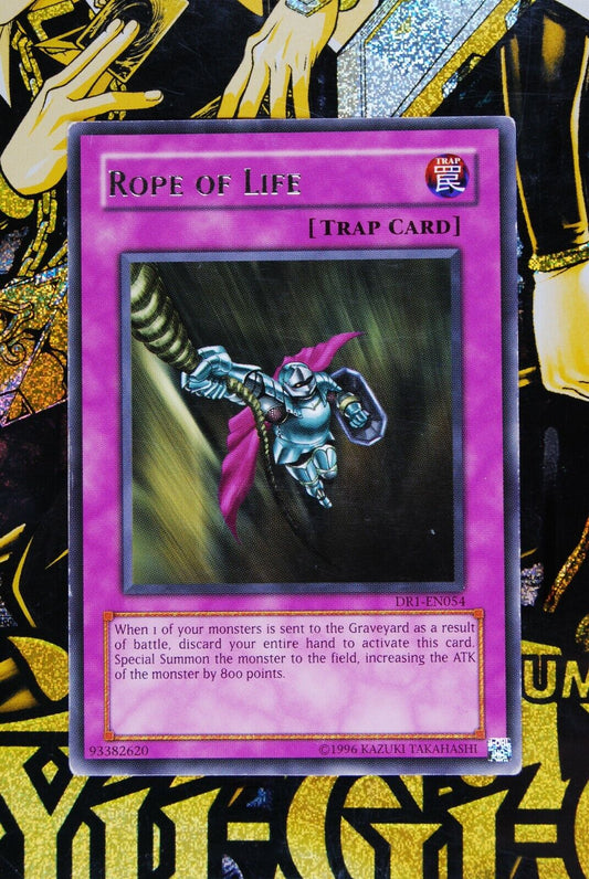 Rope of Life DR1-EN054 Rare Yugioh Card Dark Revelations