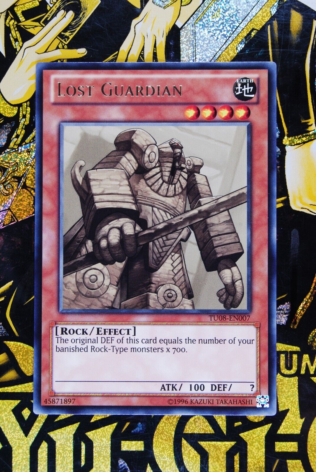 Lost Guardian TU08-EN007 Rare Set Turbo Pack Yugioh