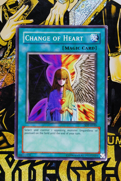 Change of Heart SDY-E030 Common Yugioh Card 1