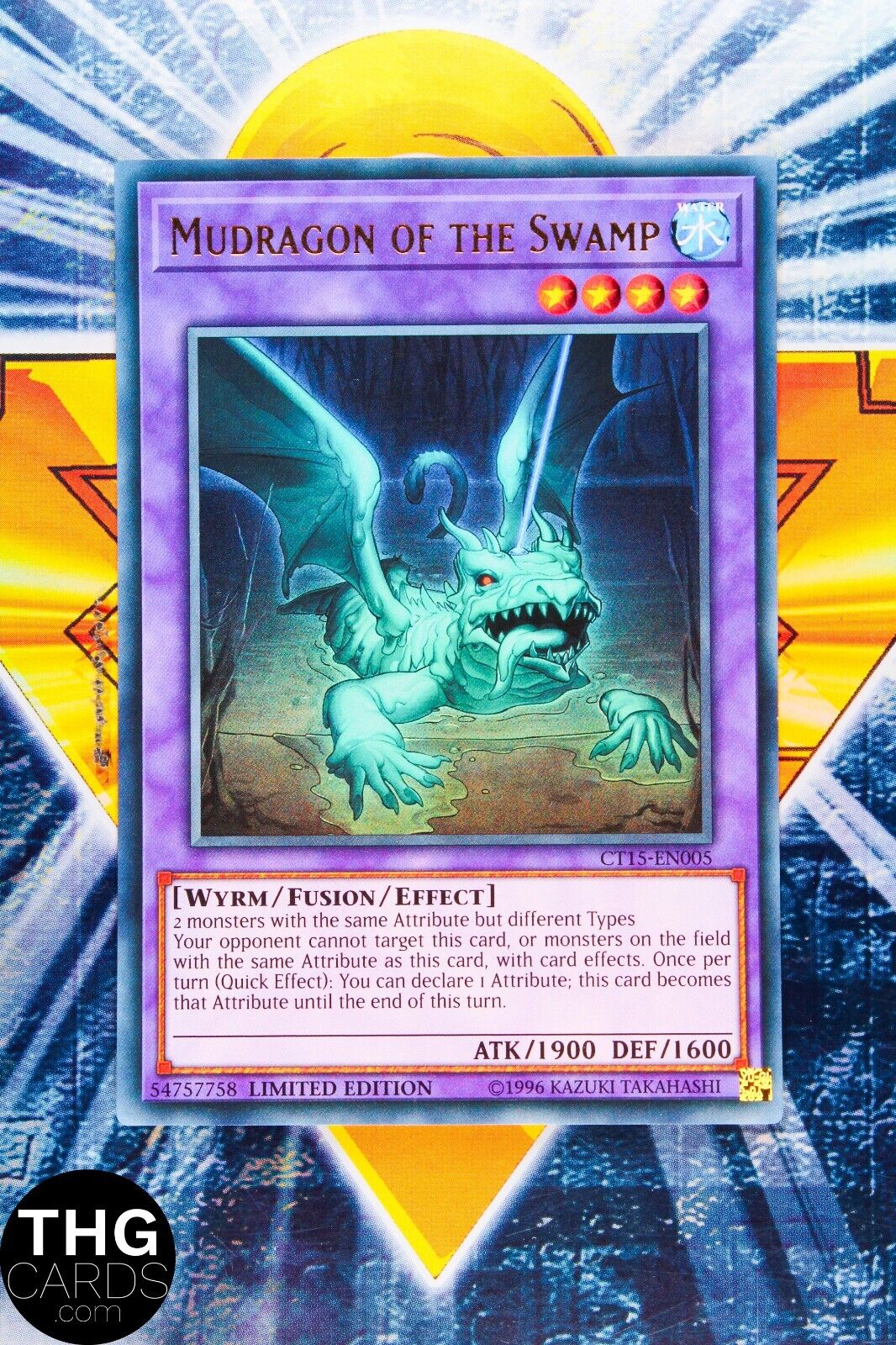 Mudragon Of The Swamp CT15-EN005 Ultra Rare Yugioh Card