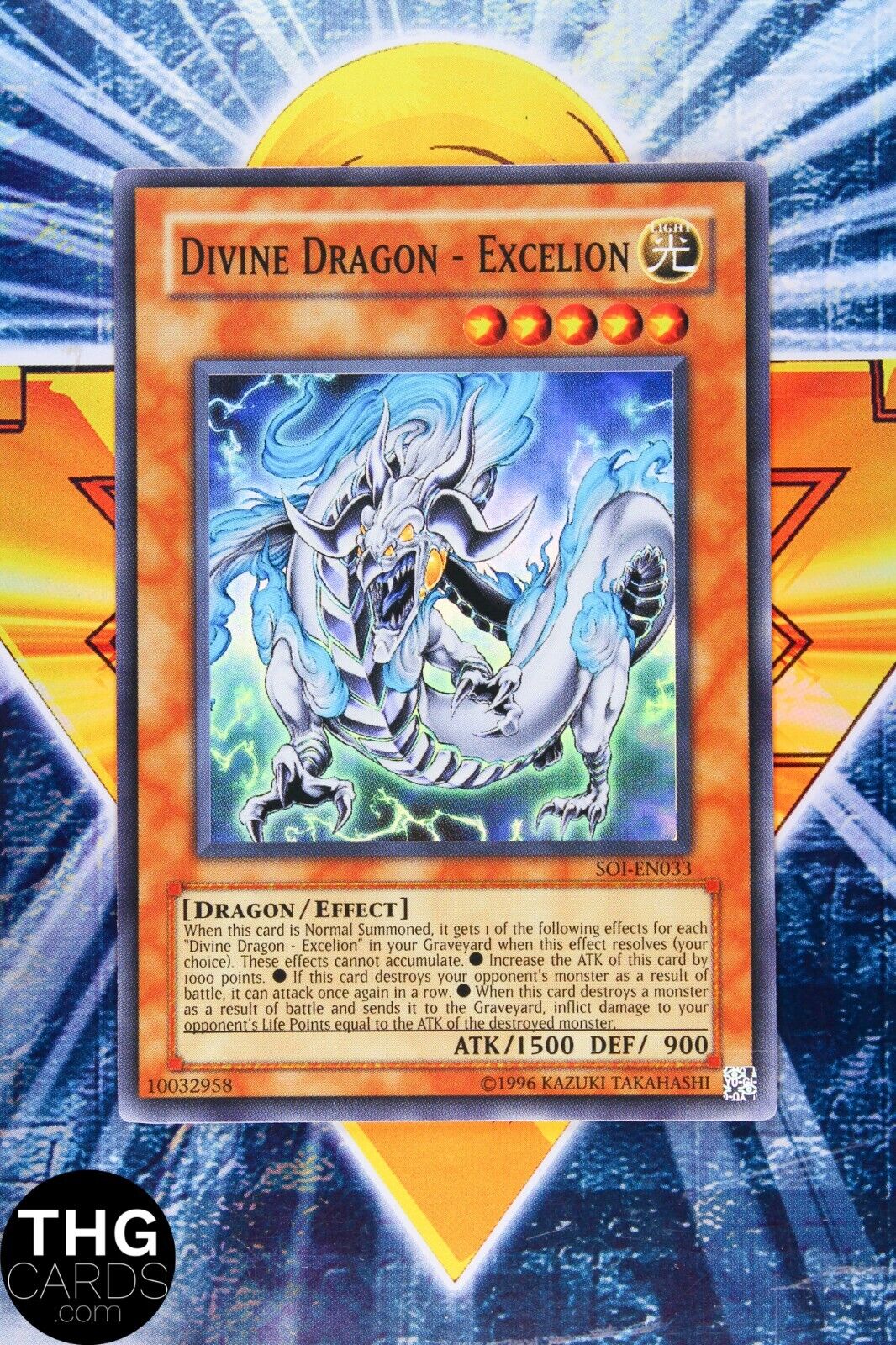 Divine Dragon - Excelion SOI-EN033 Super Rare Yugioh Card