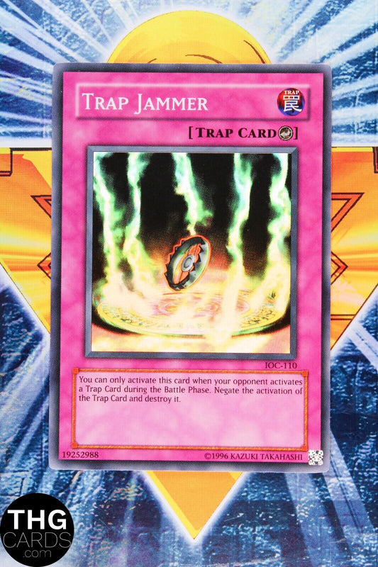 Trap Jammer IOC-110 Super Rare Yugioh Card