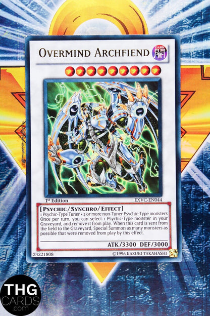 Overmind Archfiend EXVC-EN044 1st Edition Ultra Rare Yugioh Card