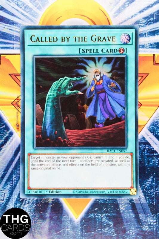 Called by the Grave RA01-EN057 1st Ed Ultra Rare Yugioh Card