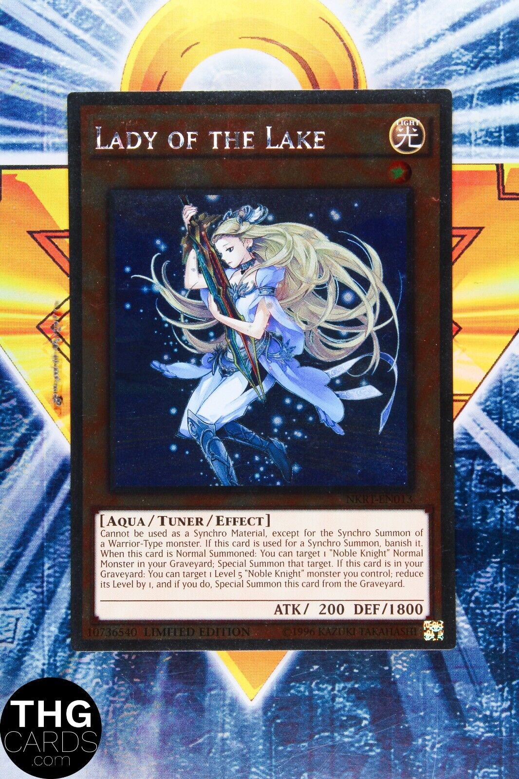 Lady Of The Lake NKRT-EN013 Platinum Ultra Rare Yugioh Card