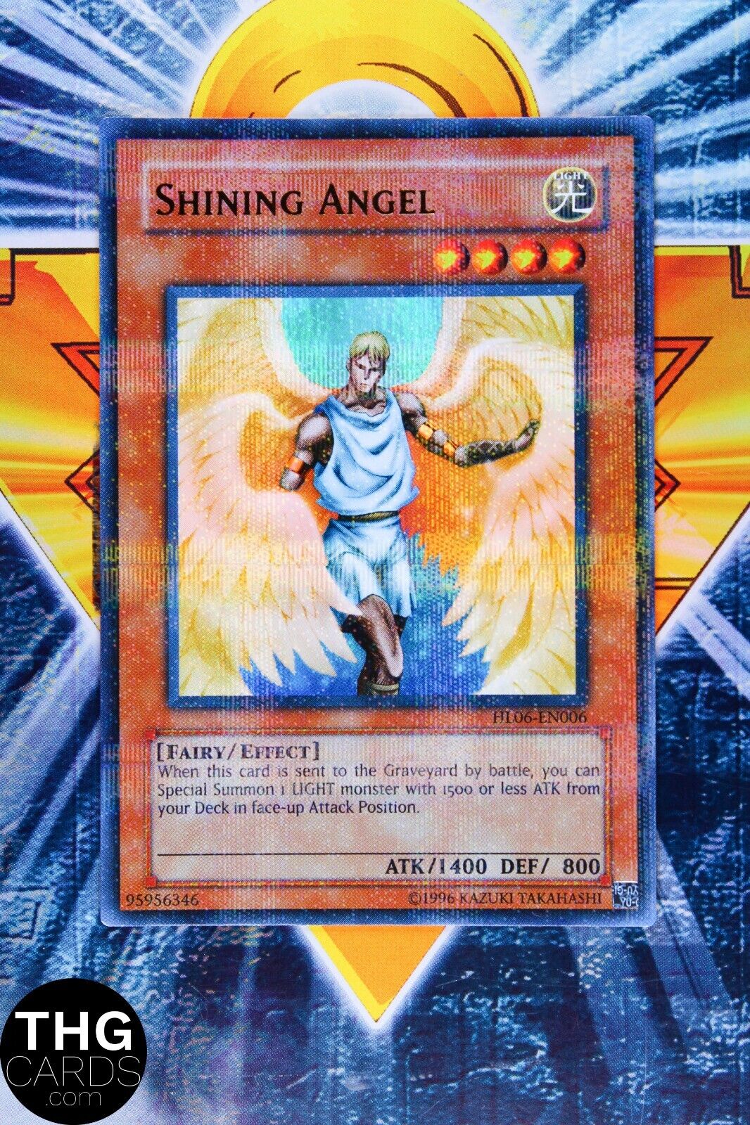 Shining Angel HL06-EN006 Prismatic Ultra Rare Yugioh Card