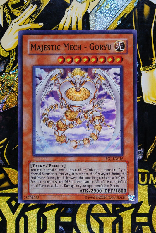 Majestic Mech - Goryu EOJ-EN016 Super Rare Yugioh Card