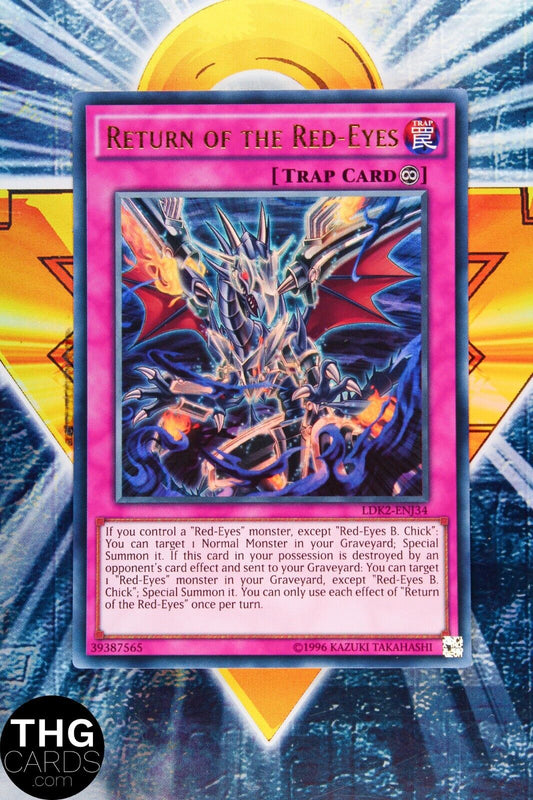 Return of the Red-Eyes LDK2-ENJ34 Ultra Rare Yugioh Card