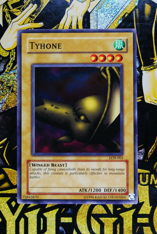 Tyhone LOB-063 Common Yugioh Card NM