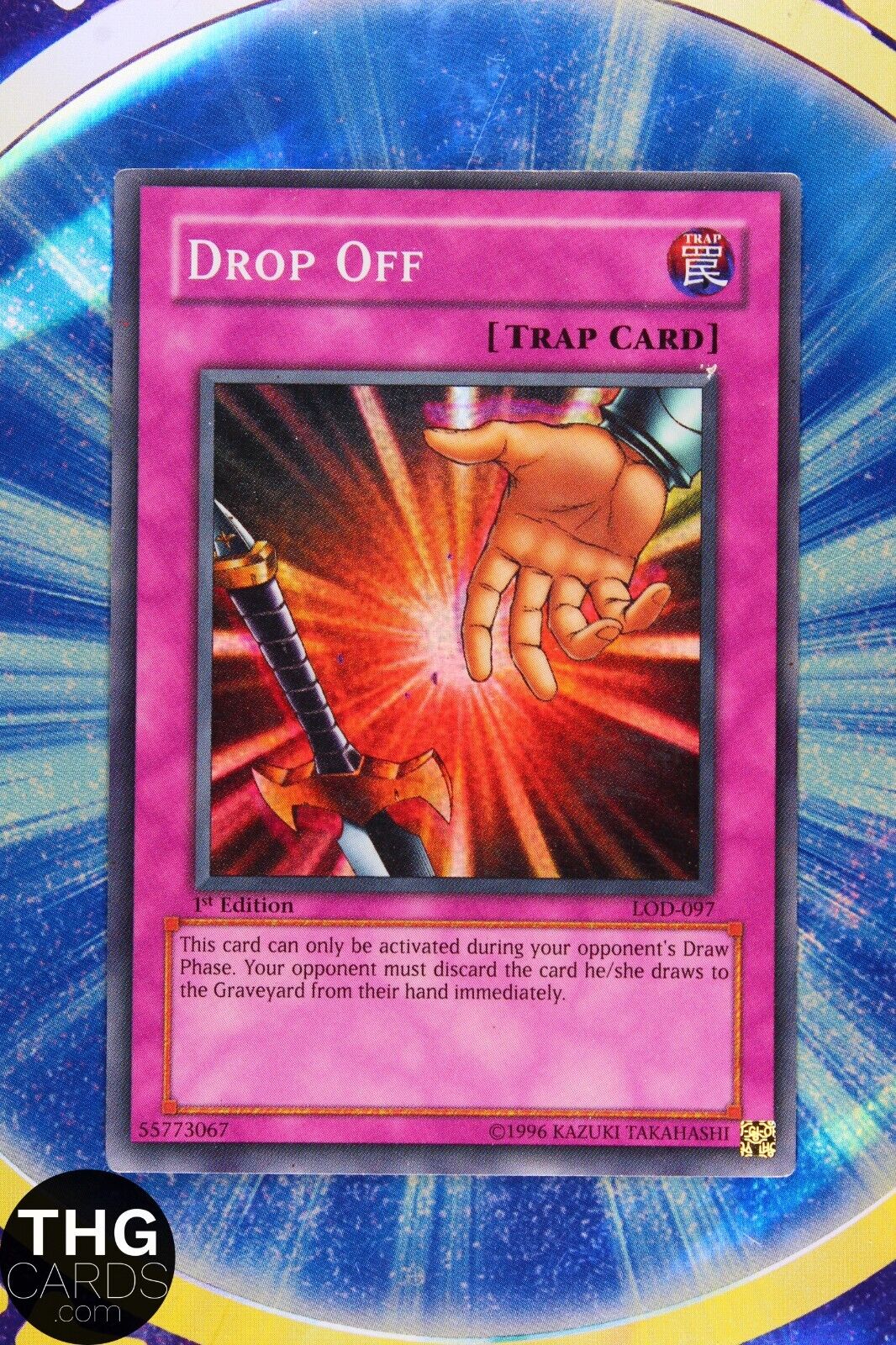 Drop Off LOD-097 1st Edition Super Rare Yugioh Card