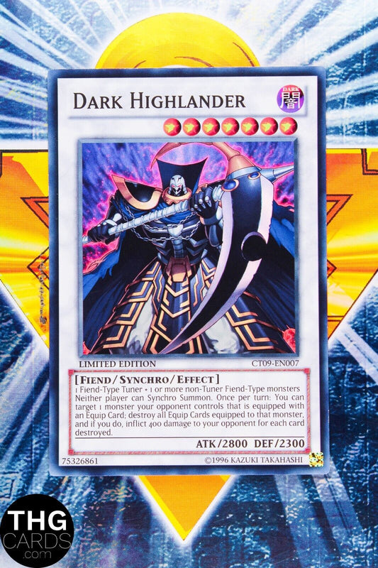 Dark Highlander CT09-EN007 Super Rare Yugioh Card