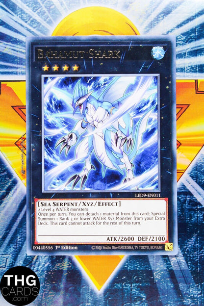 Bahamut Shark LED9-EN011 1st Edition Rare Yugioh Card