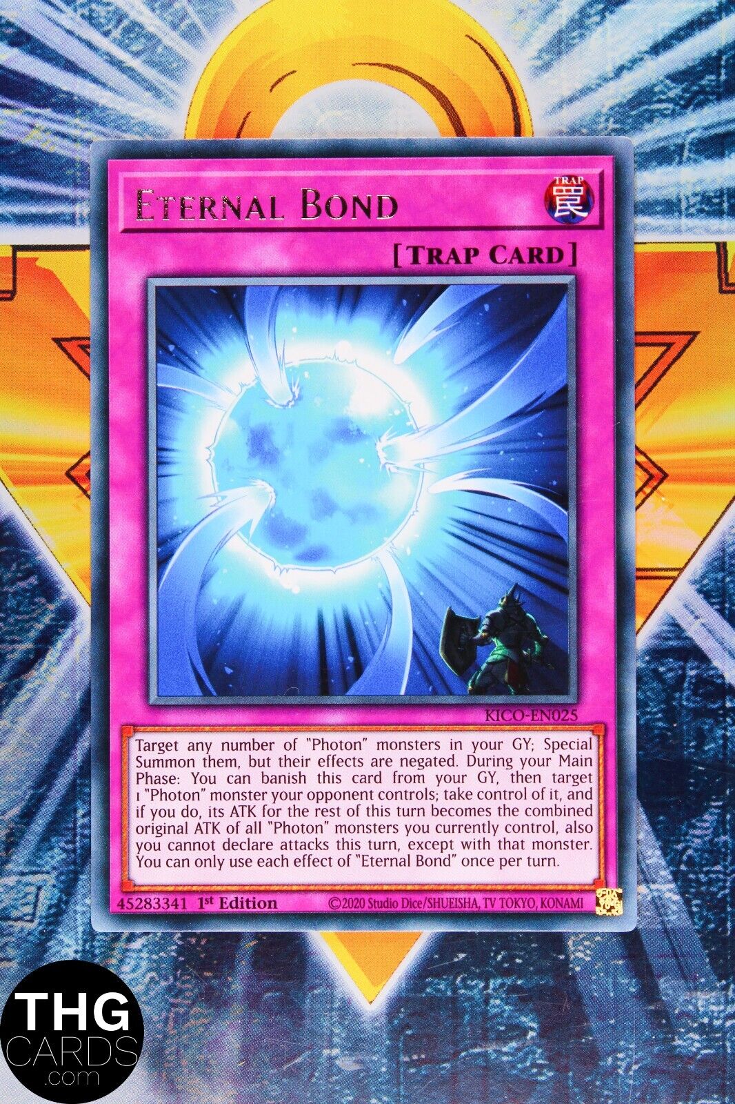 Eternal Bond KICO-EN025 1st Edition Rare Yugioh Card Playset