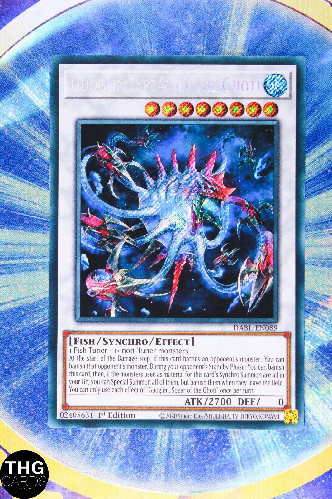 Guoglim, Spear of the Ghoti DABL-EN089 1st Secret Rare Yugioh Card