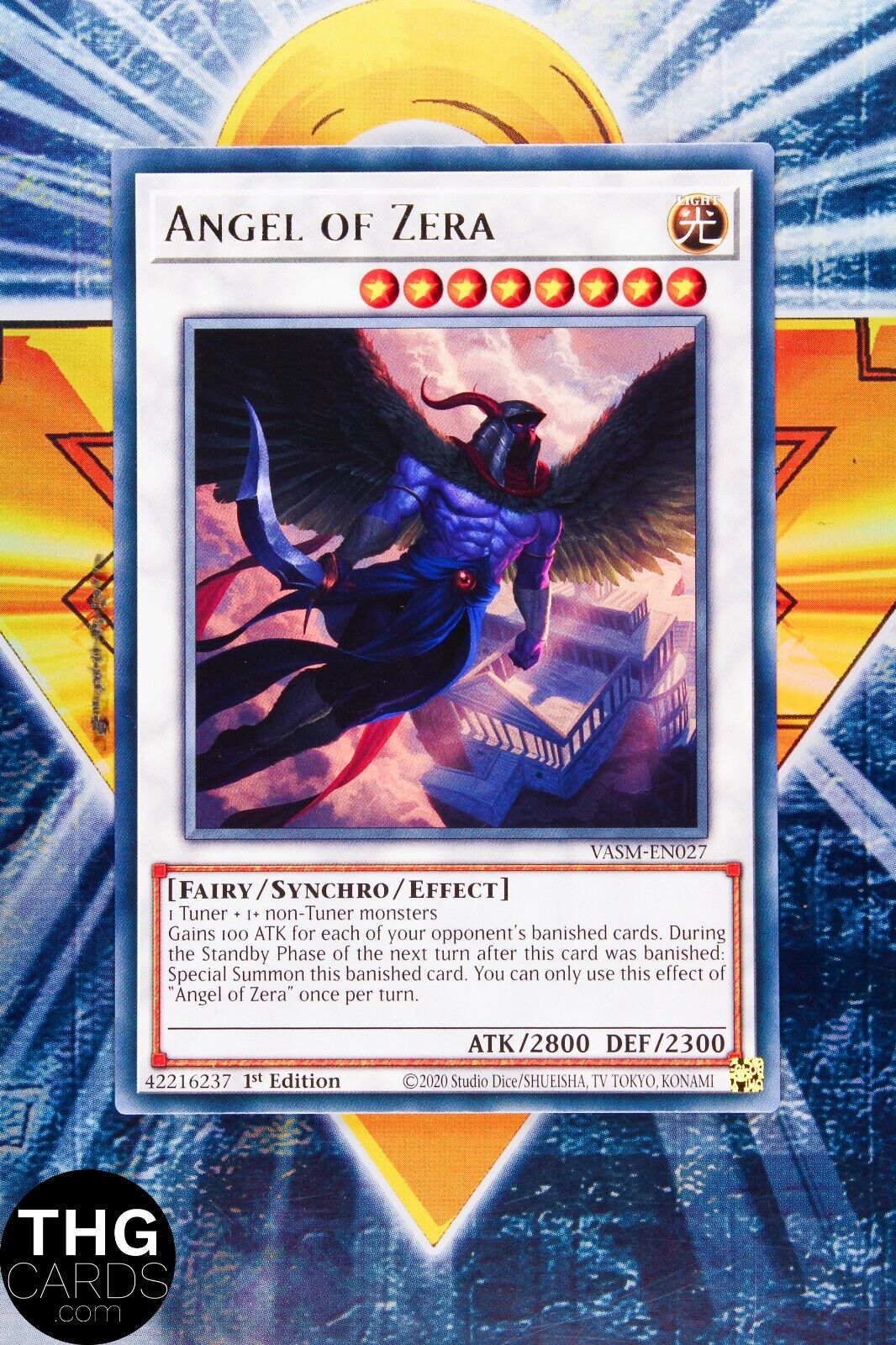 Angel of Zera VASM-EN027 1st Edition Rare Yugioh Card Playset