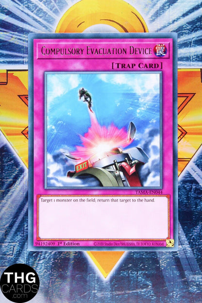 Compulsory Evacuation Device TAMA-EN044 1st Edition Rare Yugioh Card Playset